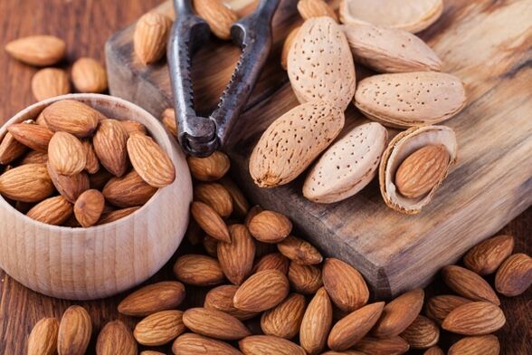 Almonds used to increase a man's sex drive