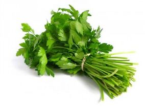 Parsley to increase potency