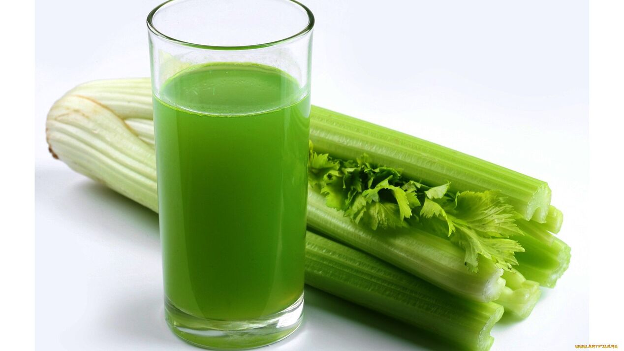 Celery tincture to increase potency