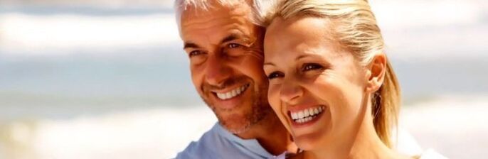 Woman and man after 50 with increased potency