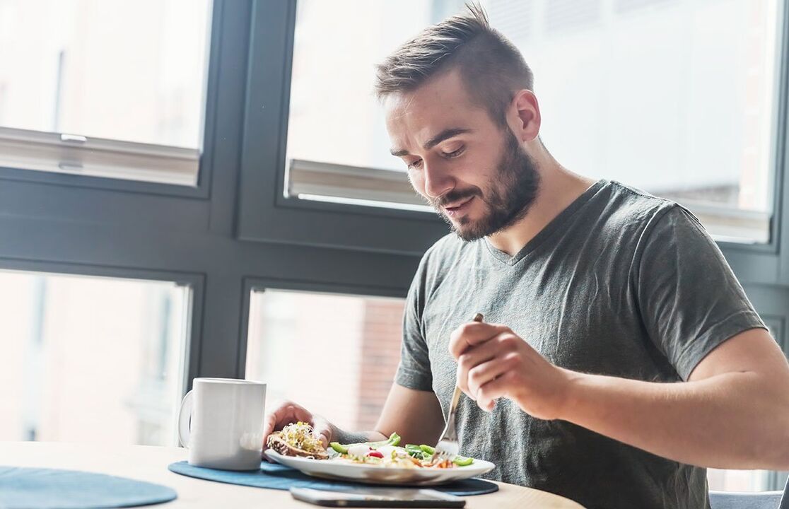 The man included in his diet foods that increase potency