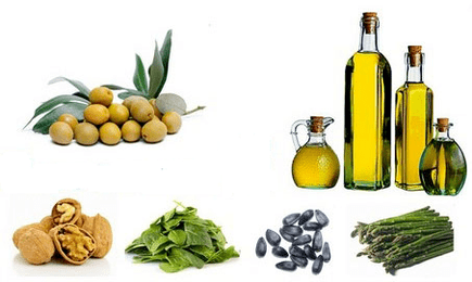 Where vitamin E is included